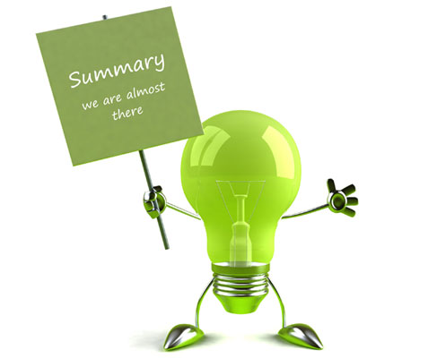 How to write an effective summary